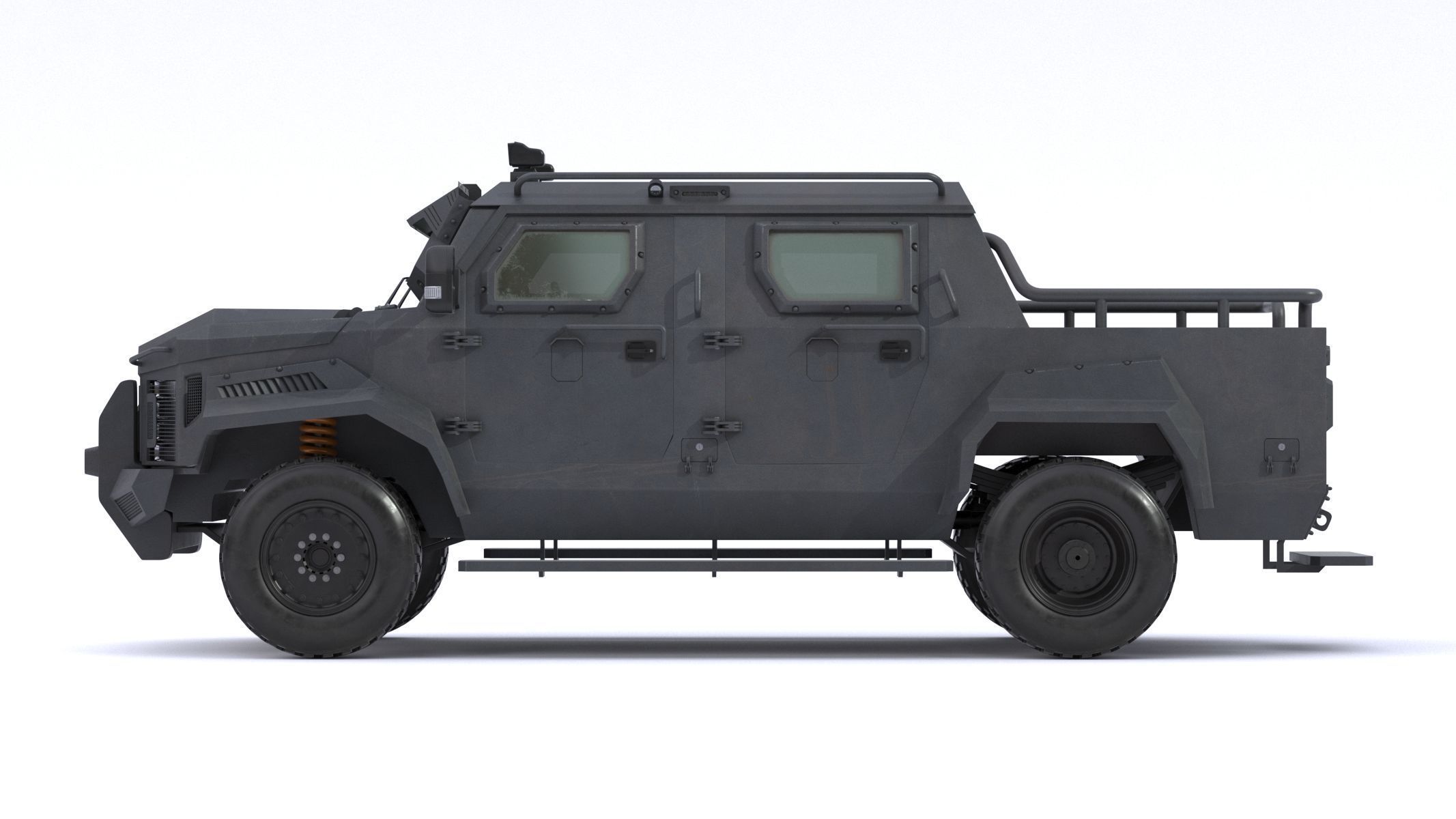 Armored Police and Military Vehicles Bundle Alpine Series 3D model_45