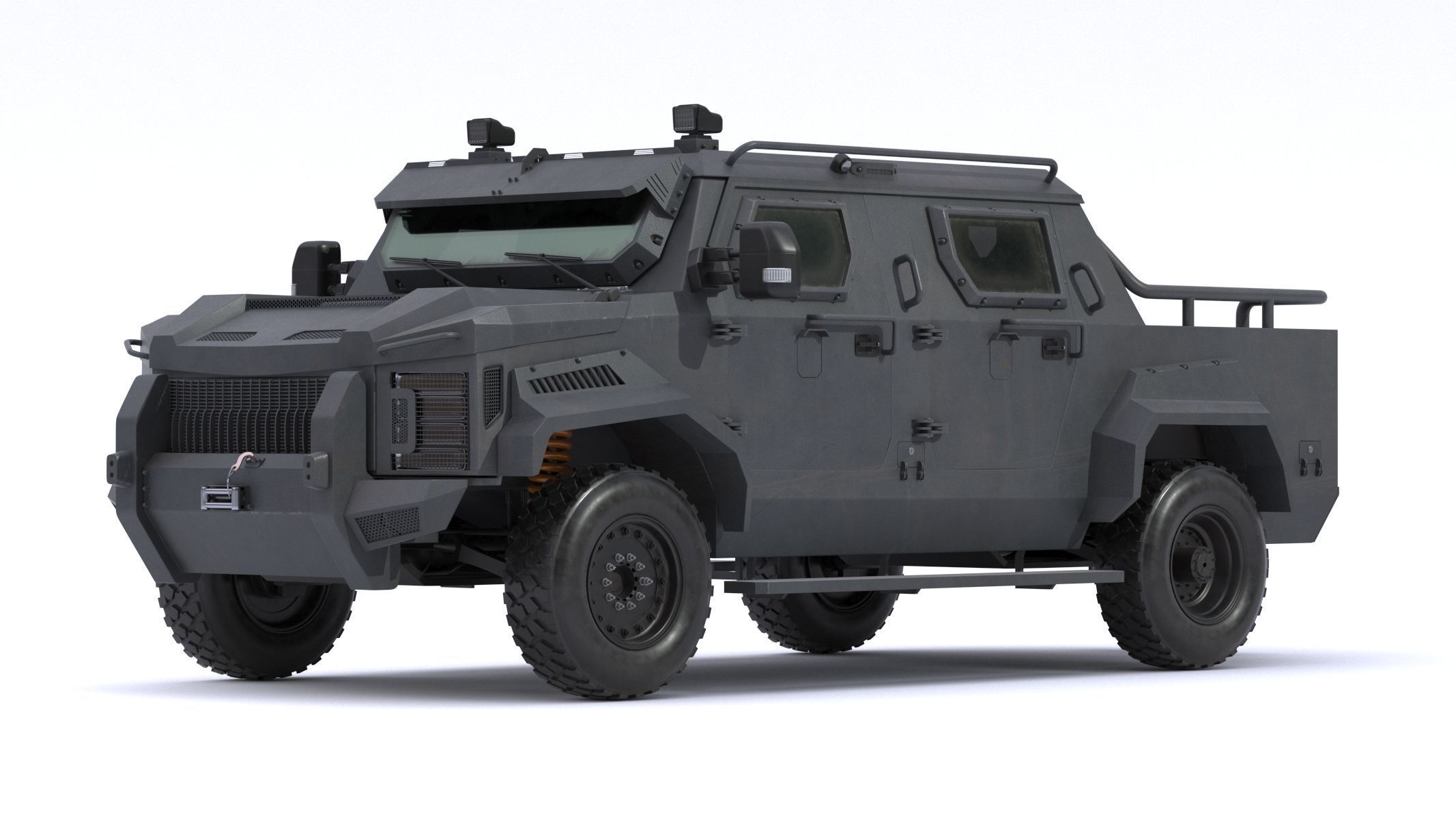 Armored Police and Military Vehicles Bundle Alpine Series 3D model_41