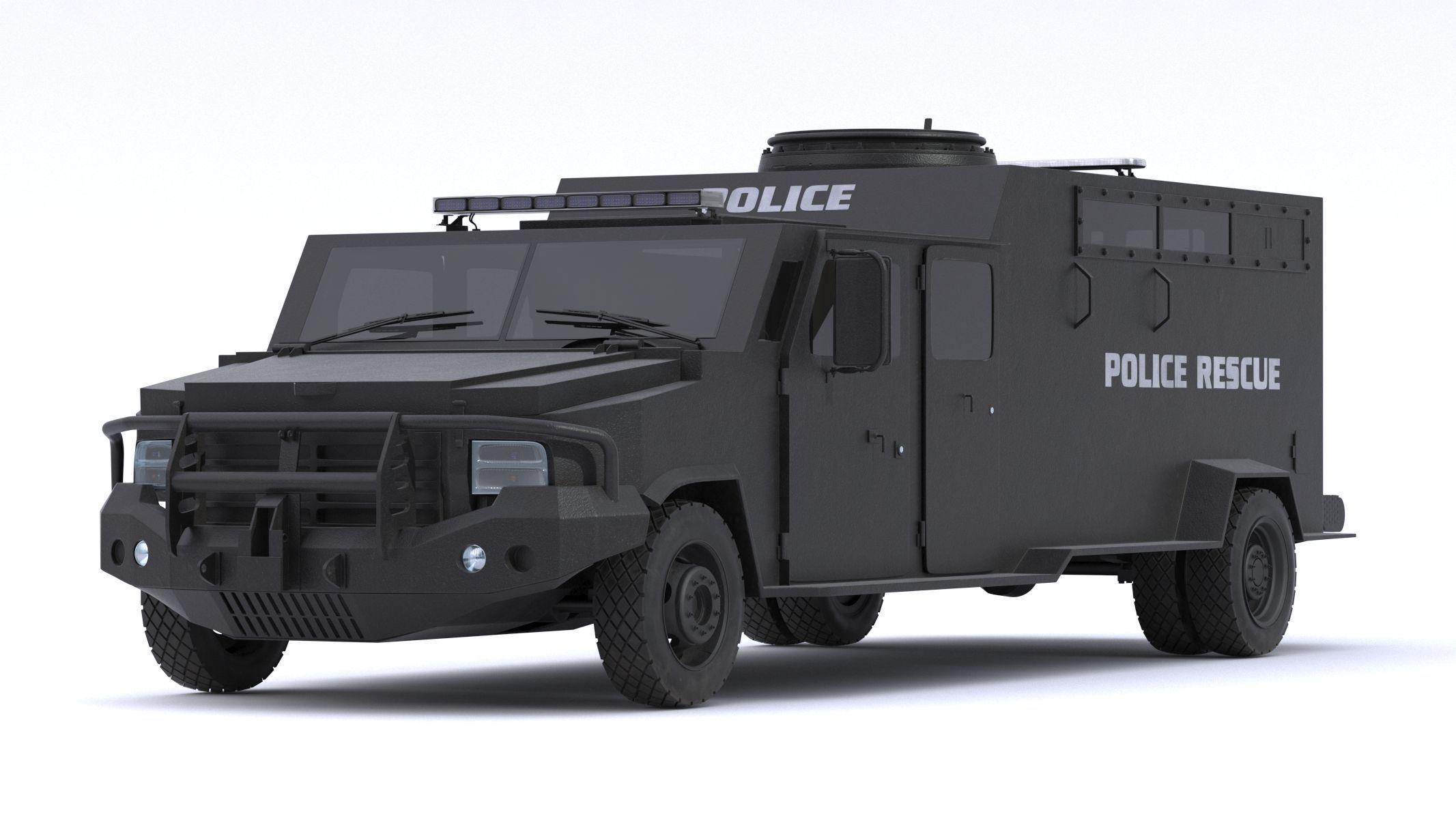 Armored Police and Military Vehicles Bundle Alpine Series 3D model_61