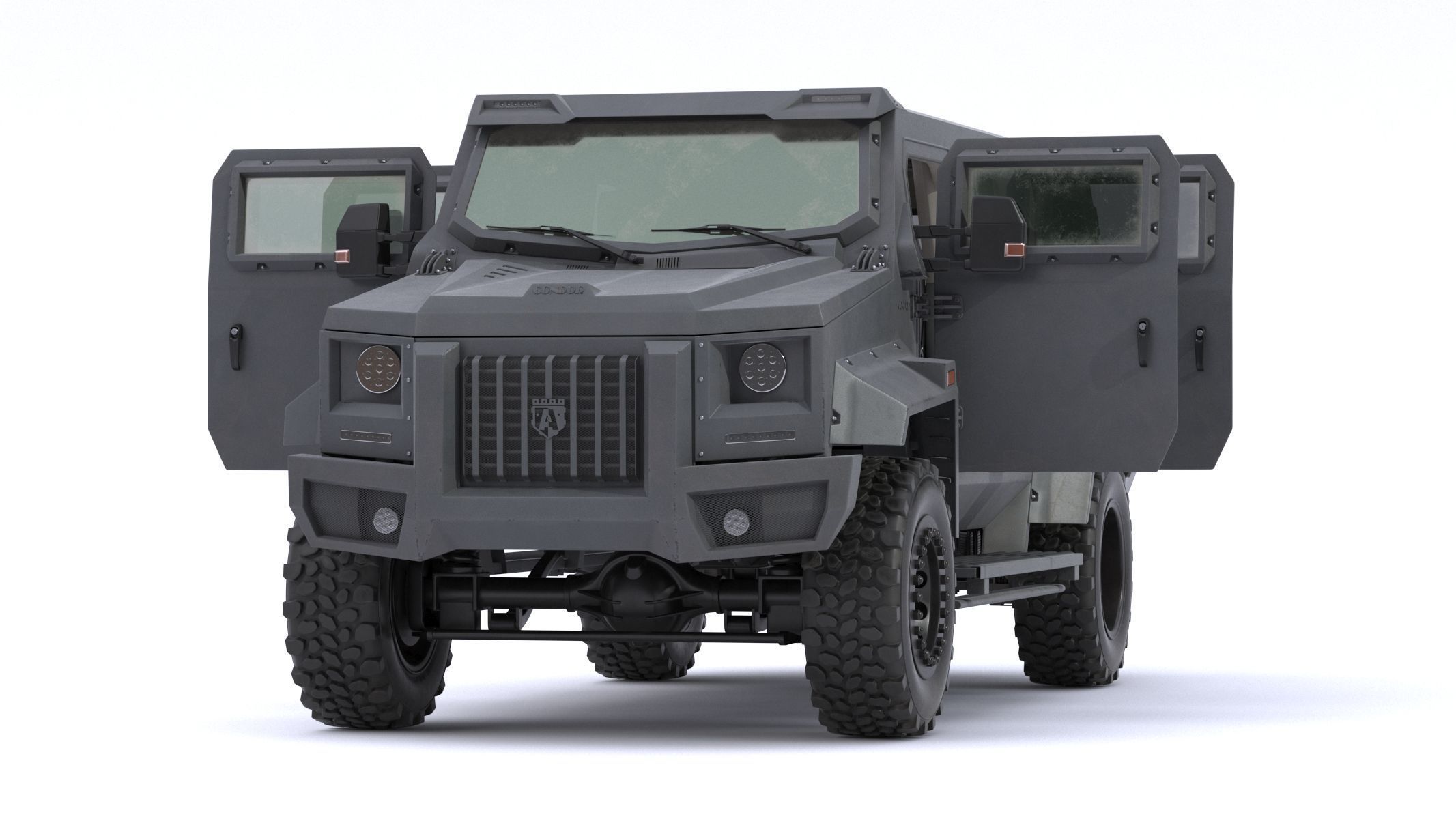 Armored Police and Military Vehicles Bundle Alpine Series 3D model_56