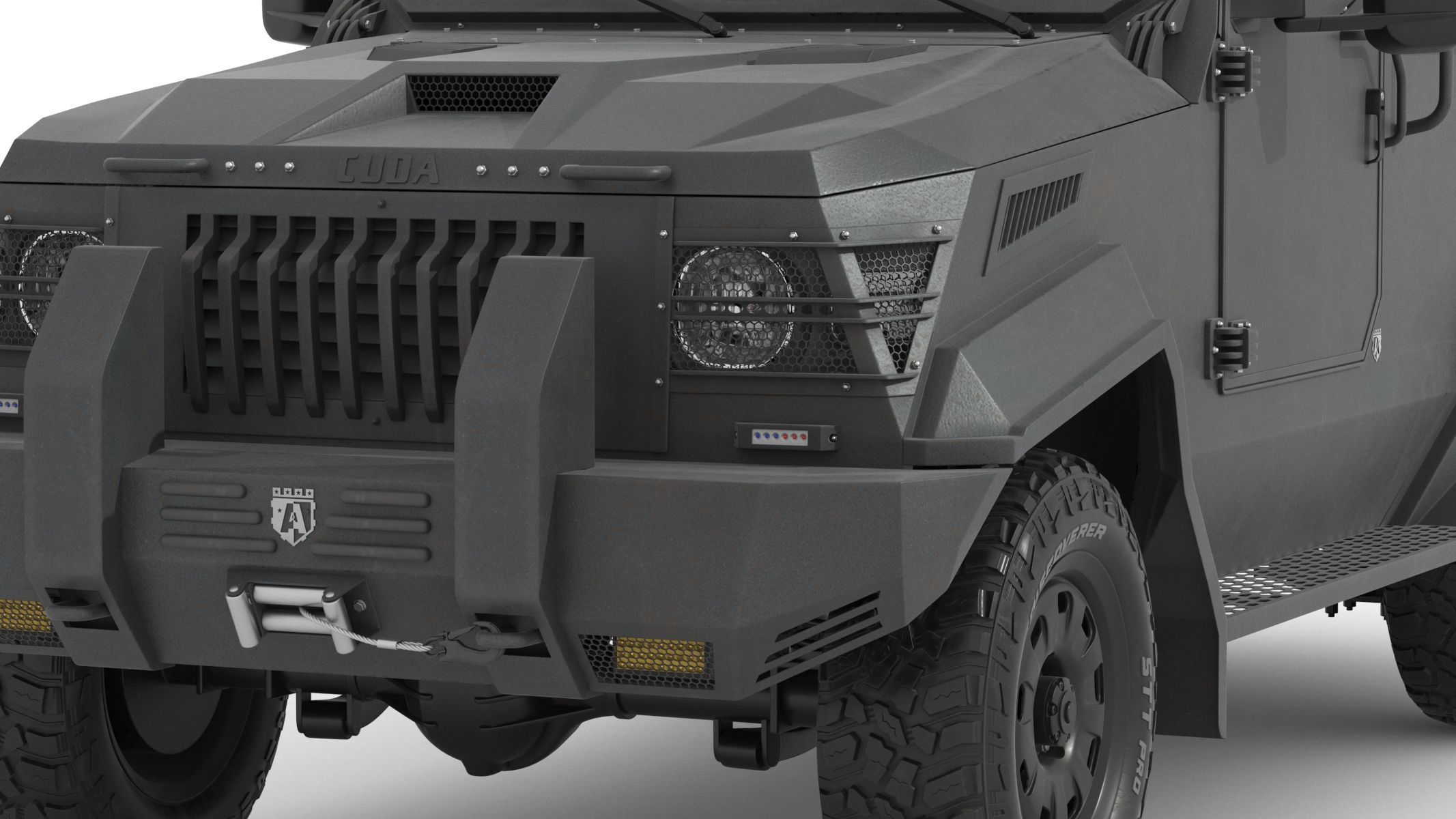 Armored Police and Military Vehicles Bundle Alpine Series 3D model_20