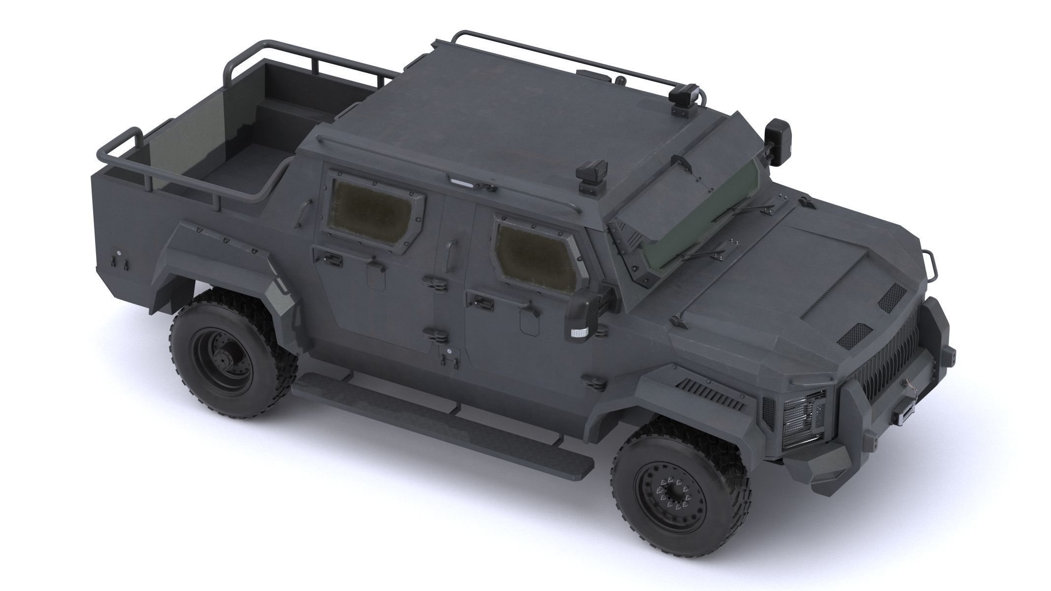 Armored Police and Military Vehicles Bundle Alpine Series 3D model_46