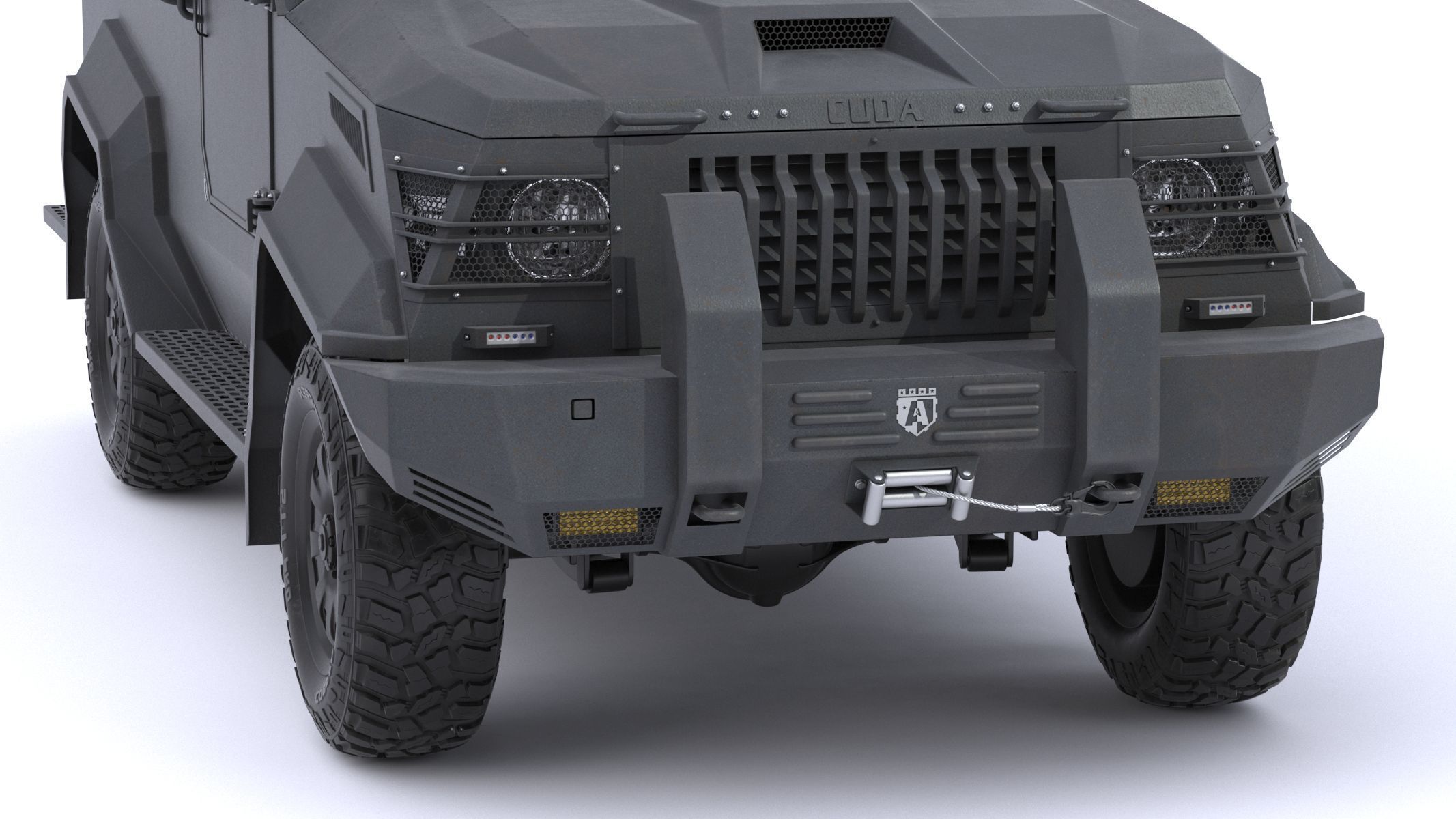 Armored Police and Military Vehicles Bundle Alpine Series 3D model_18