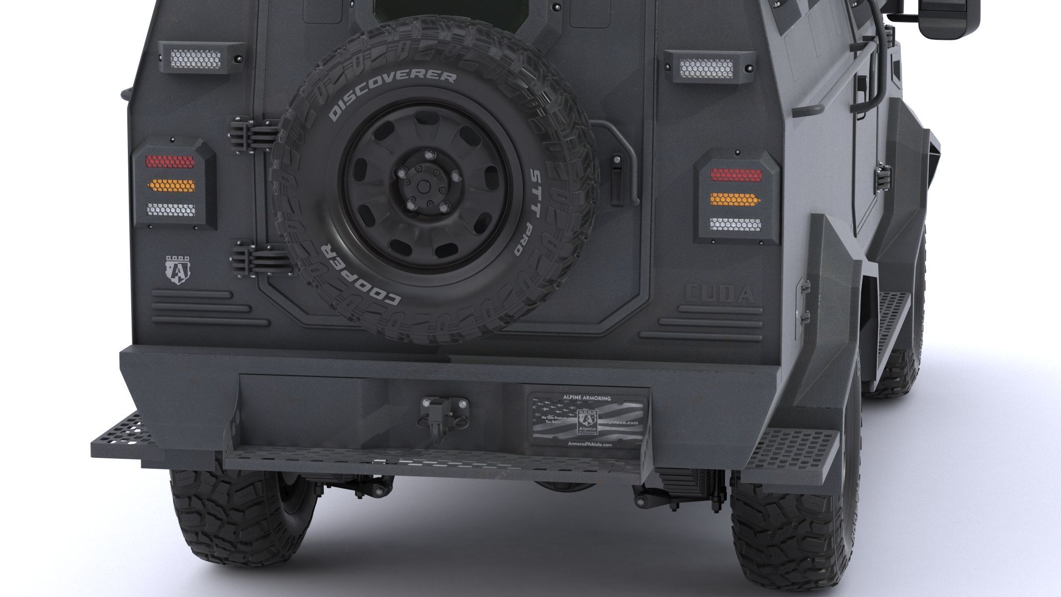 Armored Police and Military Vehicles Bundle Alpine Series 3D model_19