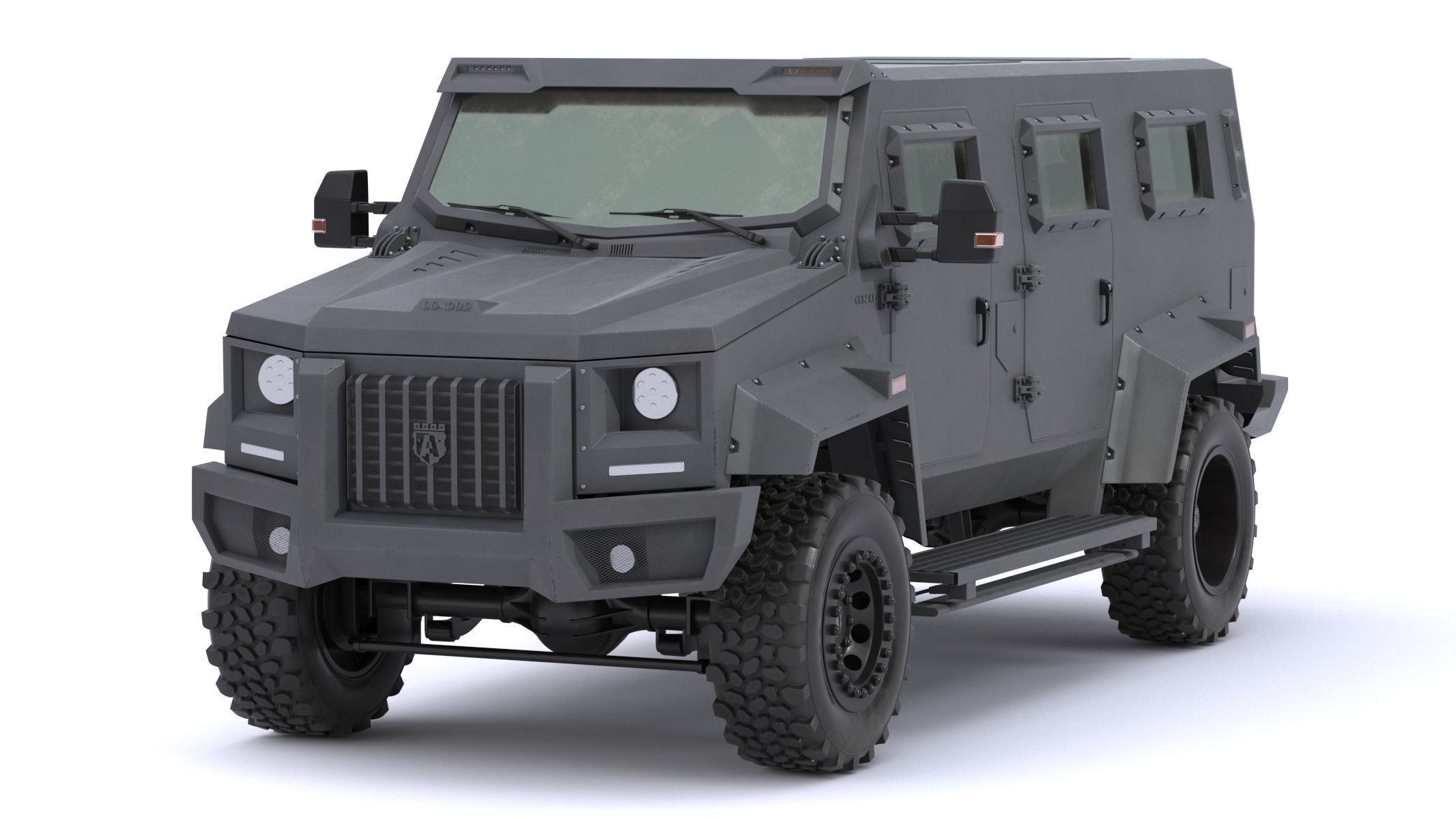 Armored Police and Military Vehicles Bundle Alpine Series 3D model_59