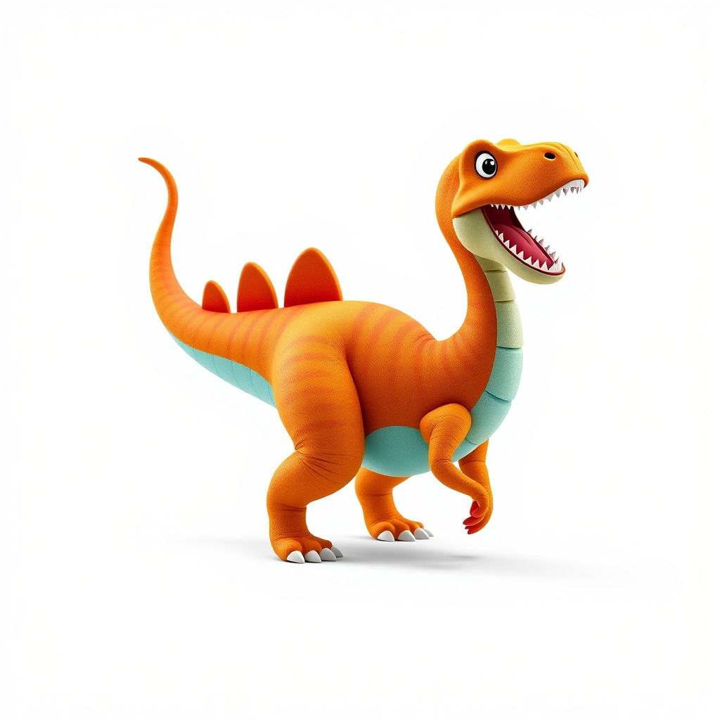 Cartoon Dinosaur Model Pack for Animation and Games Low-poly 3D model_2