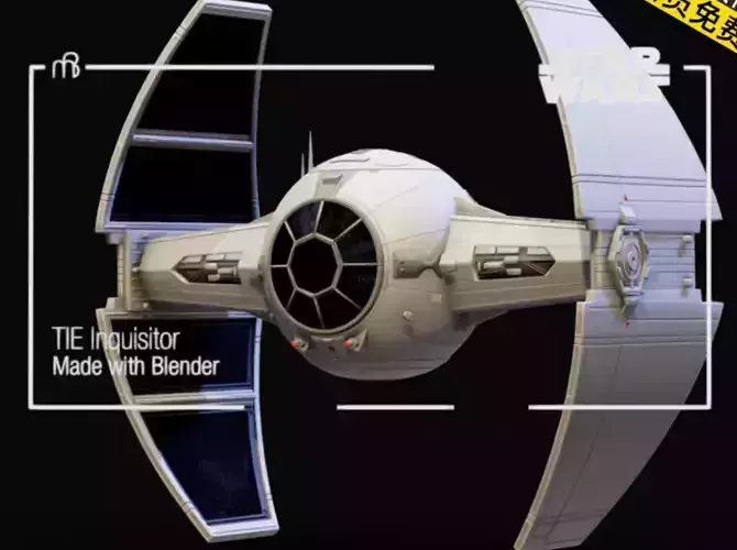 Science fiction aircraft model