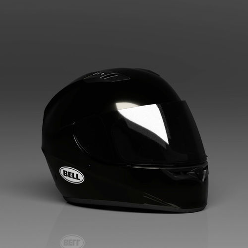 Bell Qualifier helmet Low-poly 3D model