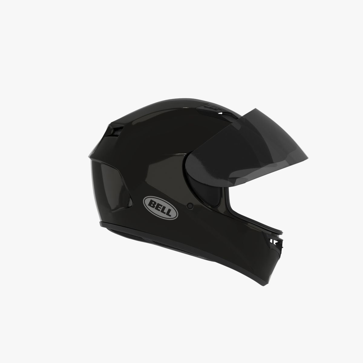 Bell Qualifier helmet Low-poly 3D model_5