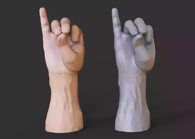 Male Hand Pose
