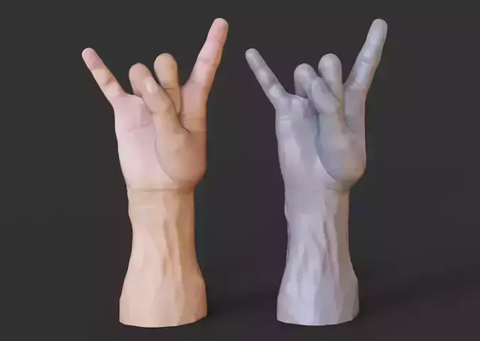 Male Hand Pose