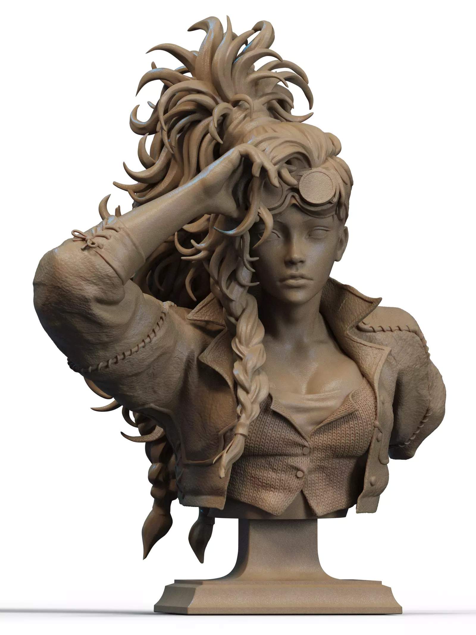 Gemma Bust 3D Print 3D print model