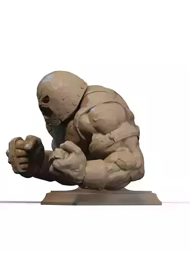 Juggernaut Bust 3D Print