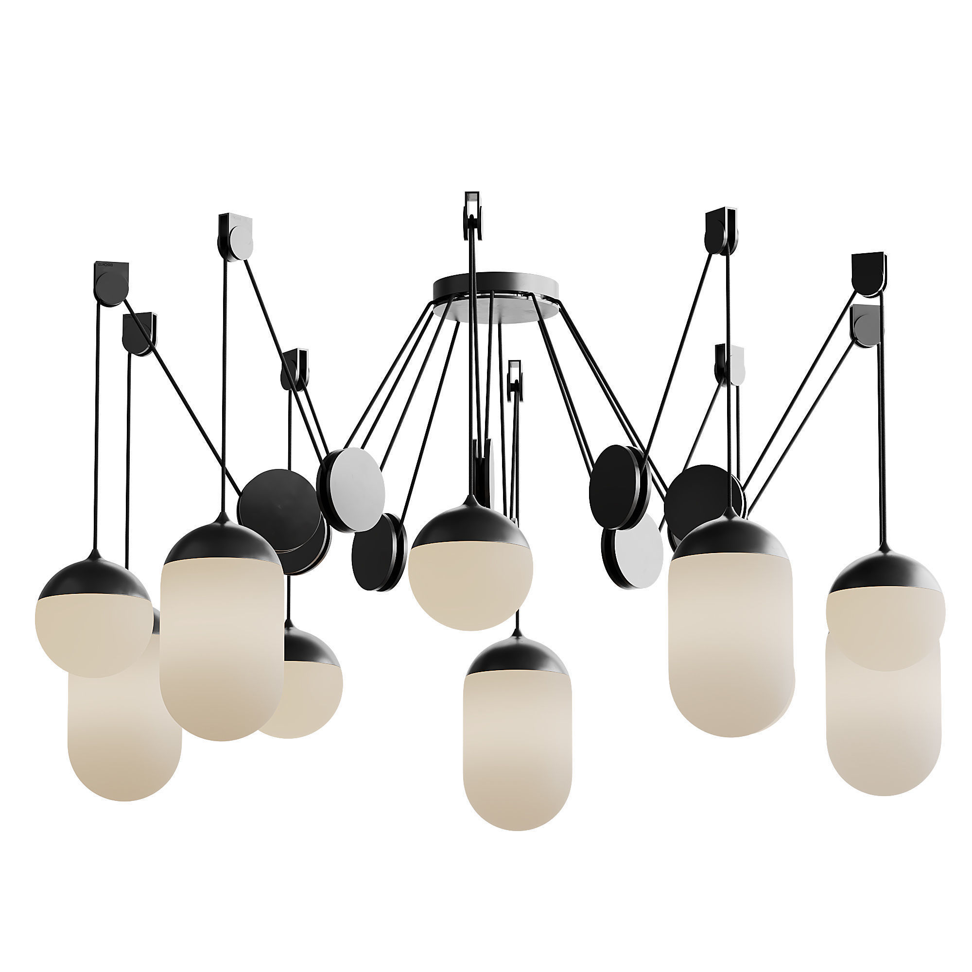 Planets light 3D model_11