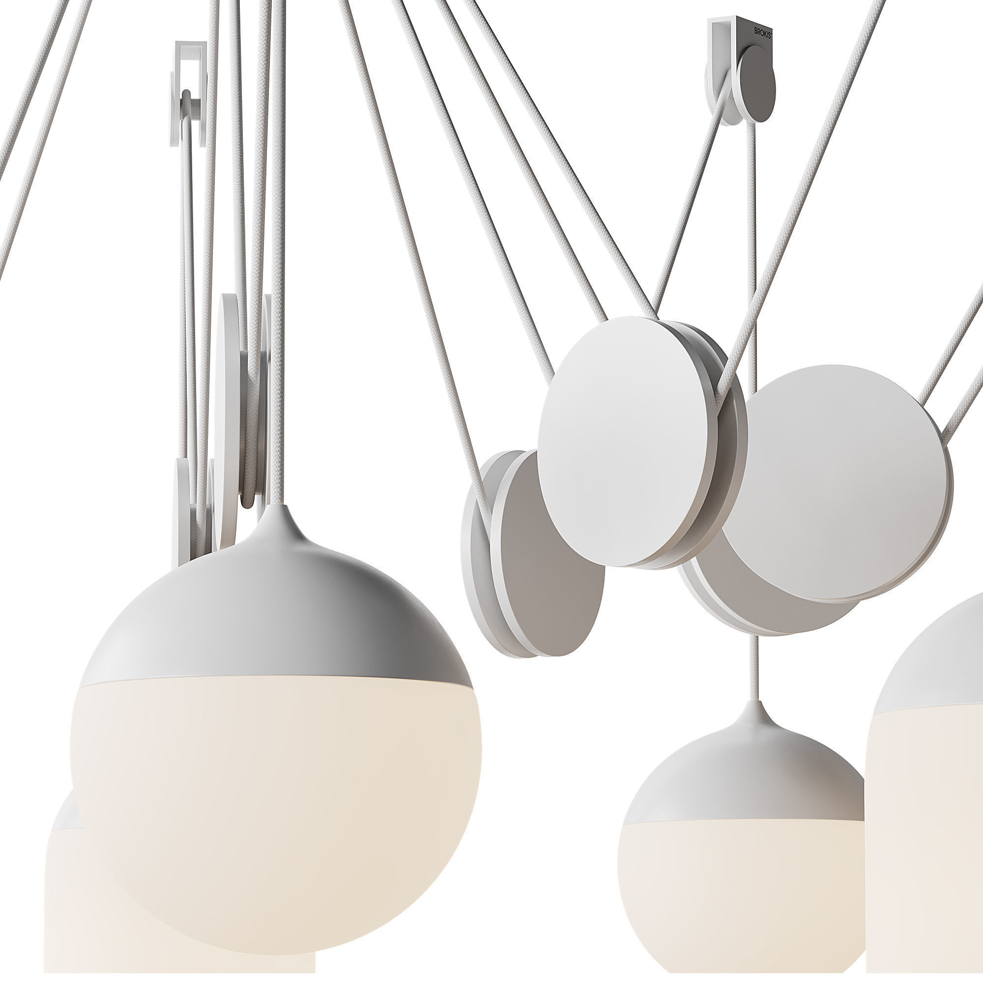 Planets light 3D model_5