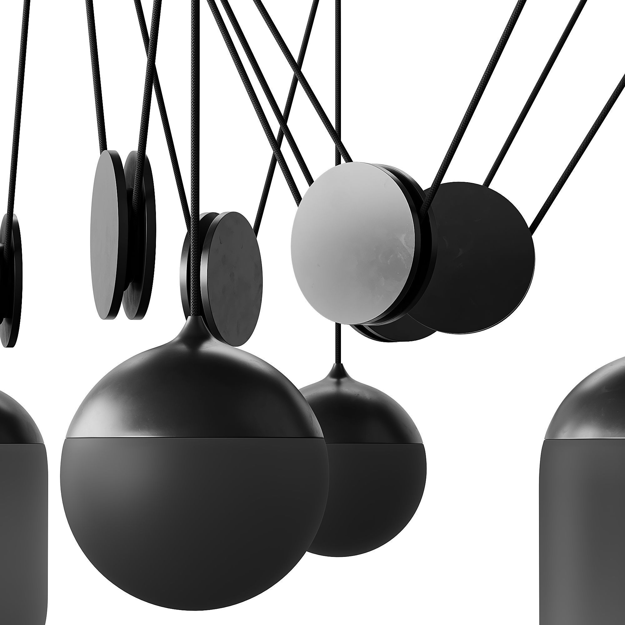 Planets light 3D model_1