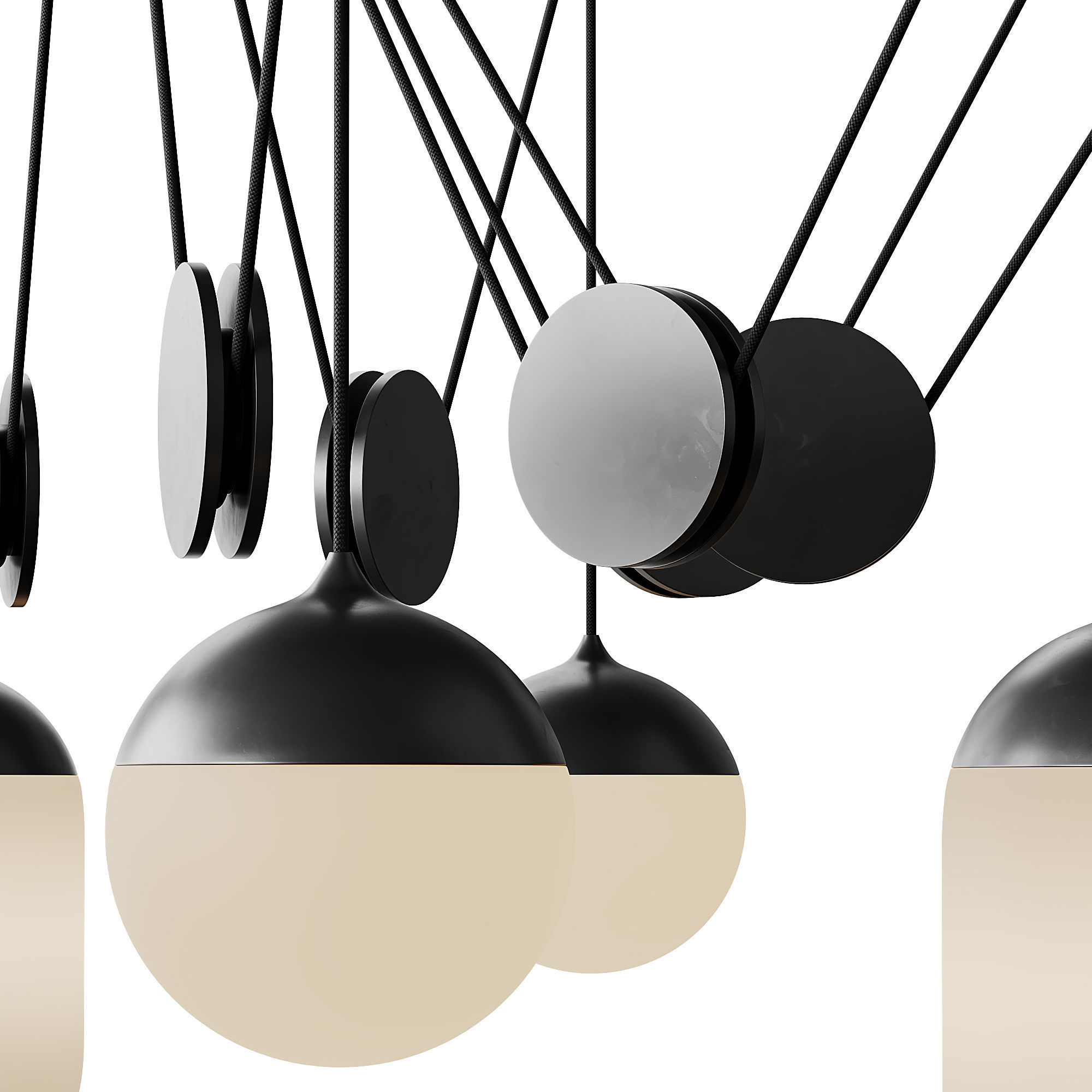 Planets light 3D model_6