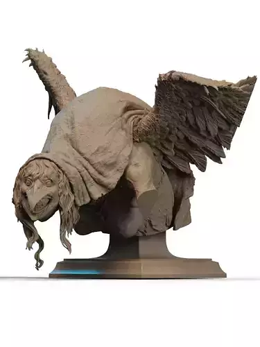 Matinta Pereira Bust 3D Print