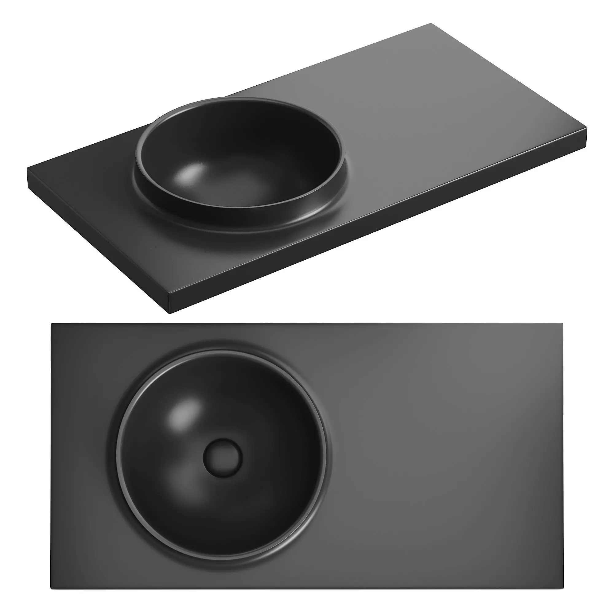 PULKRA DOME SINK Washbasin 3D model_0