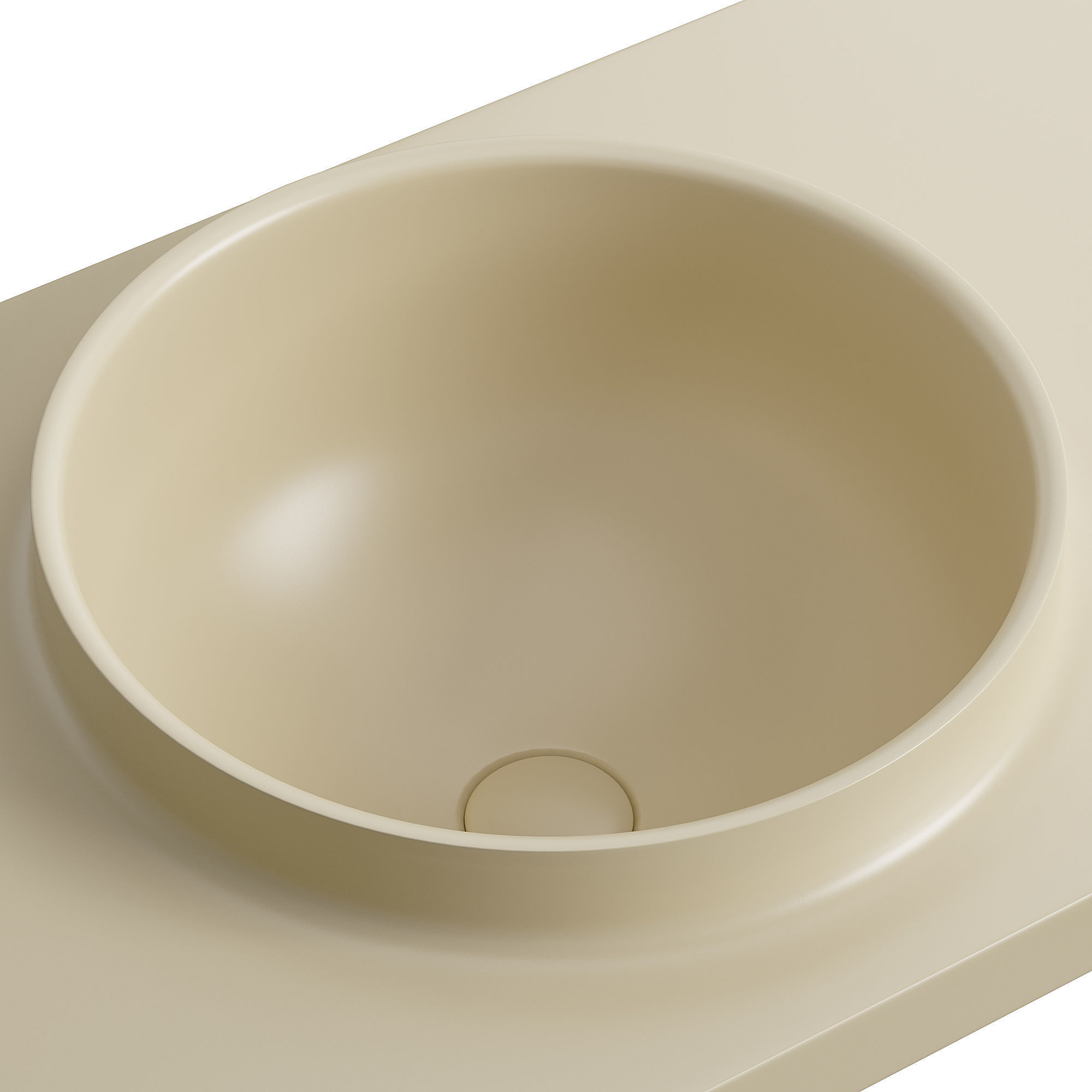 PULKRA DOME SINK Washbasin 3D model_11