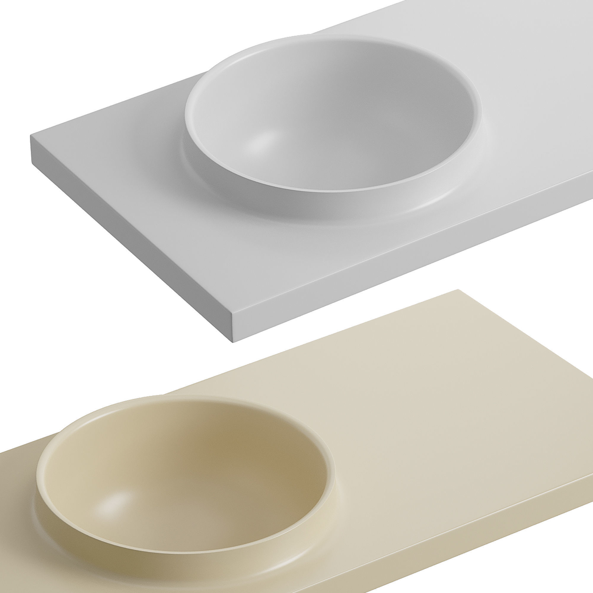 PULKRA DOME SINK Washbasin 3D model_10