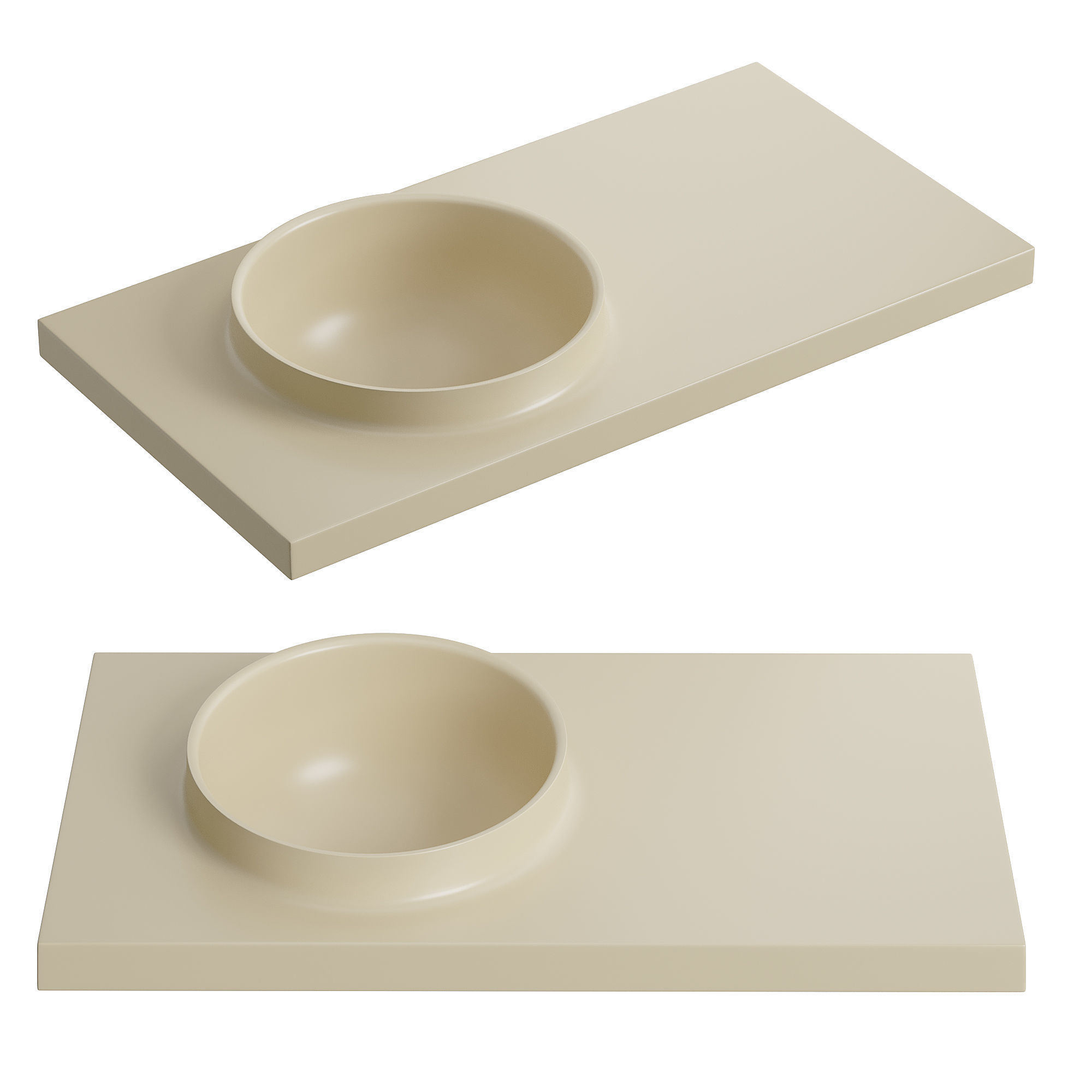 PULKRA DOME SINK Washbasin 3D model_7