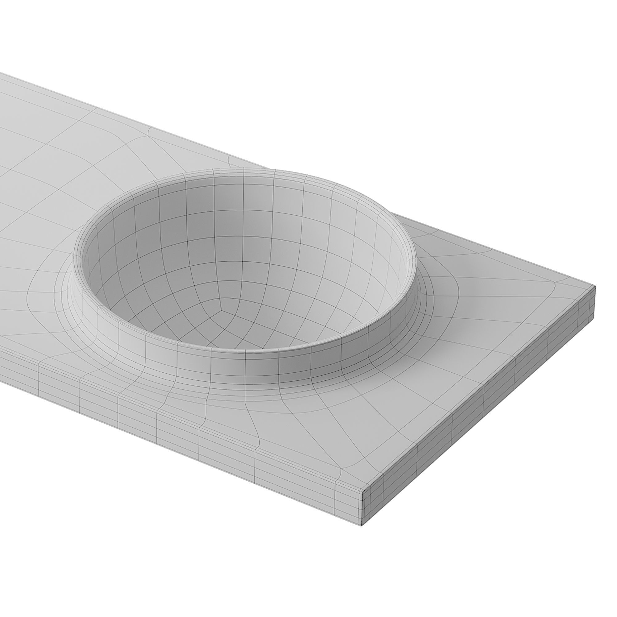 PULKRA DOME SINK Washbasin 3D model_14