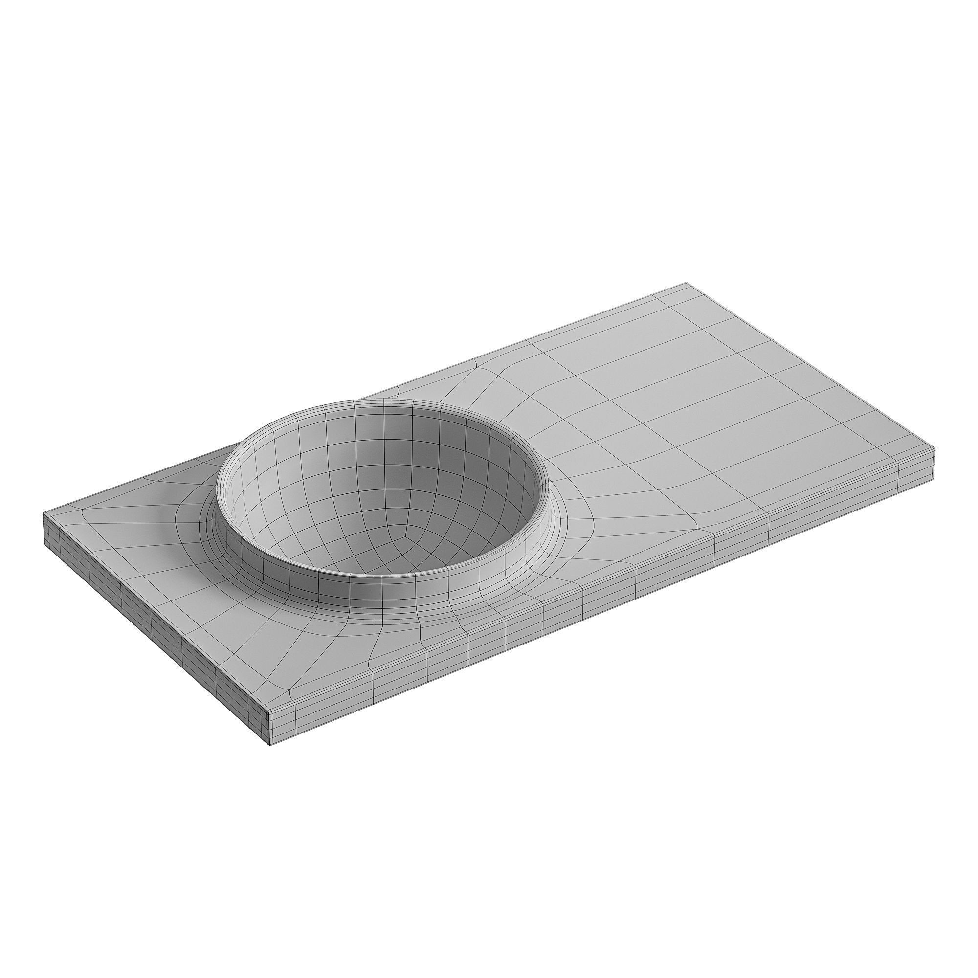 PULKRA DOME SINK Washbasin 3D model_13