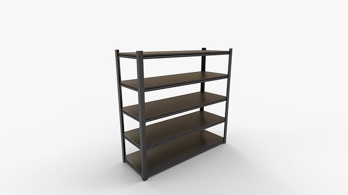 SDXYSTCE Five Tier Garage Shelving Heavy Duty 3D model