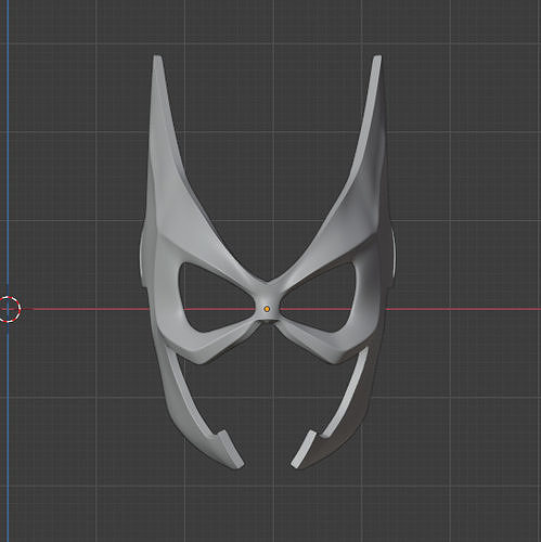 DC Huntress Mask 3D print model