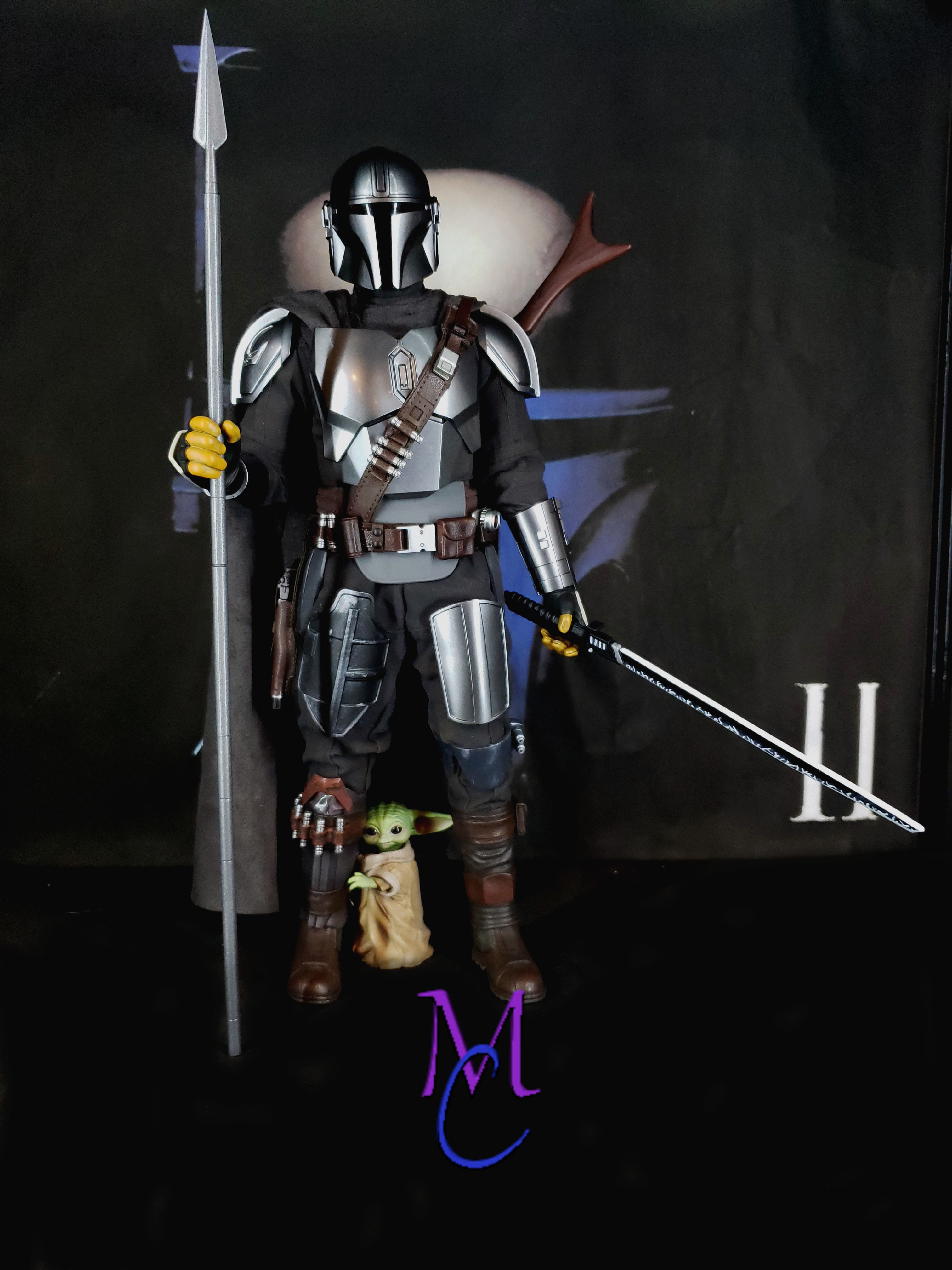 Mandalorian Beskar Spear 3D print model_2