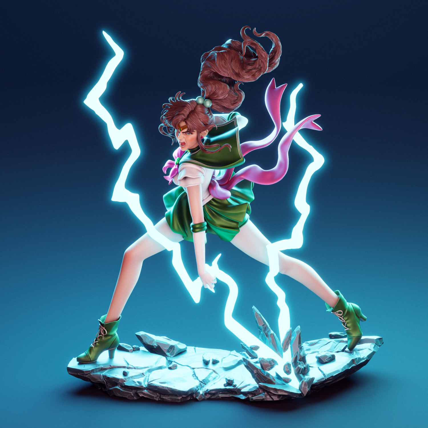 Makoto Kino 3D Print 3D print model_13