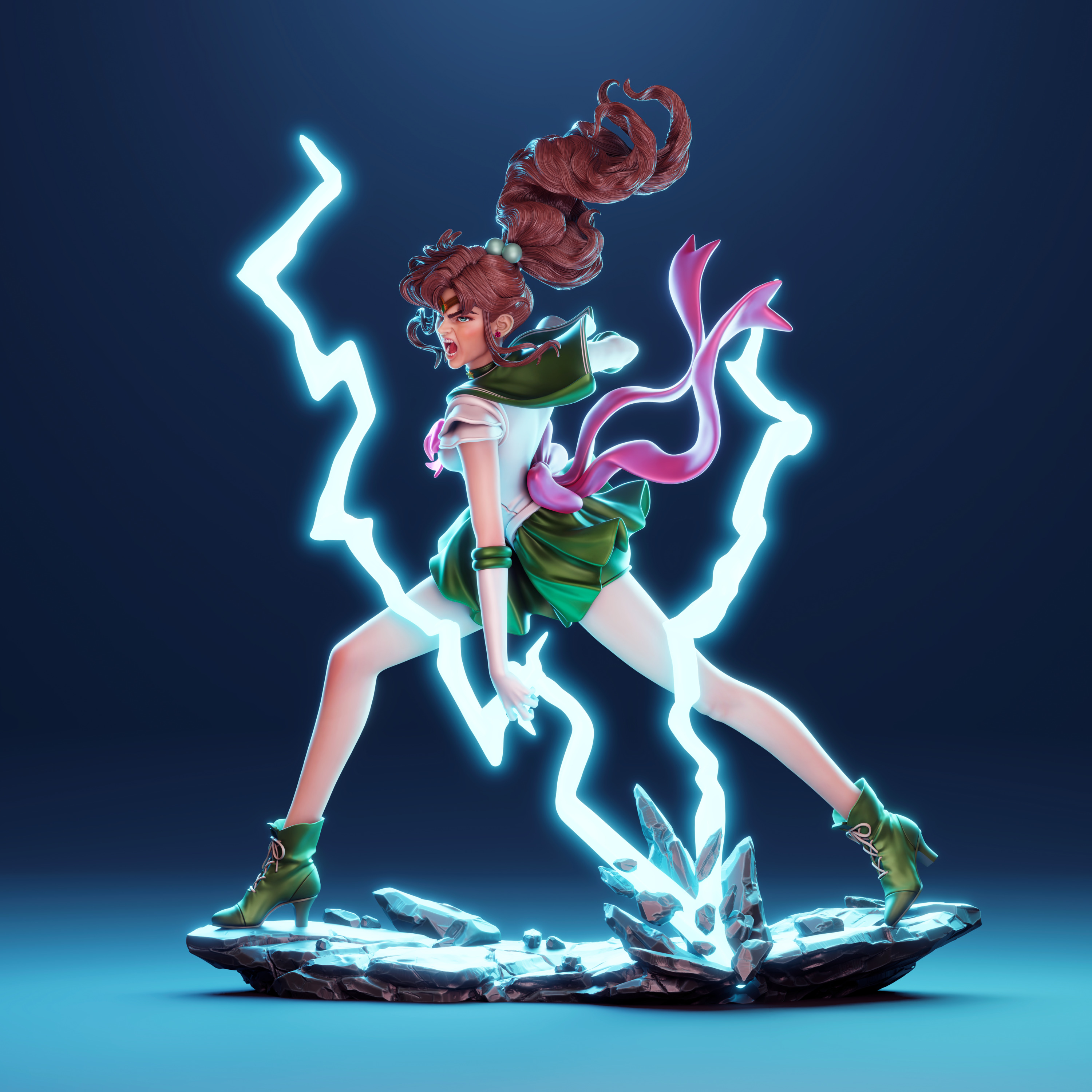 Makoto Kino 3D Print 3D print model_16