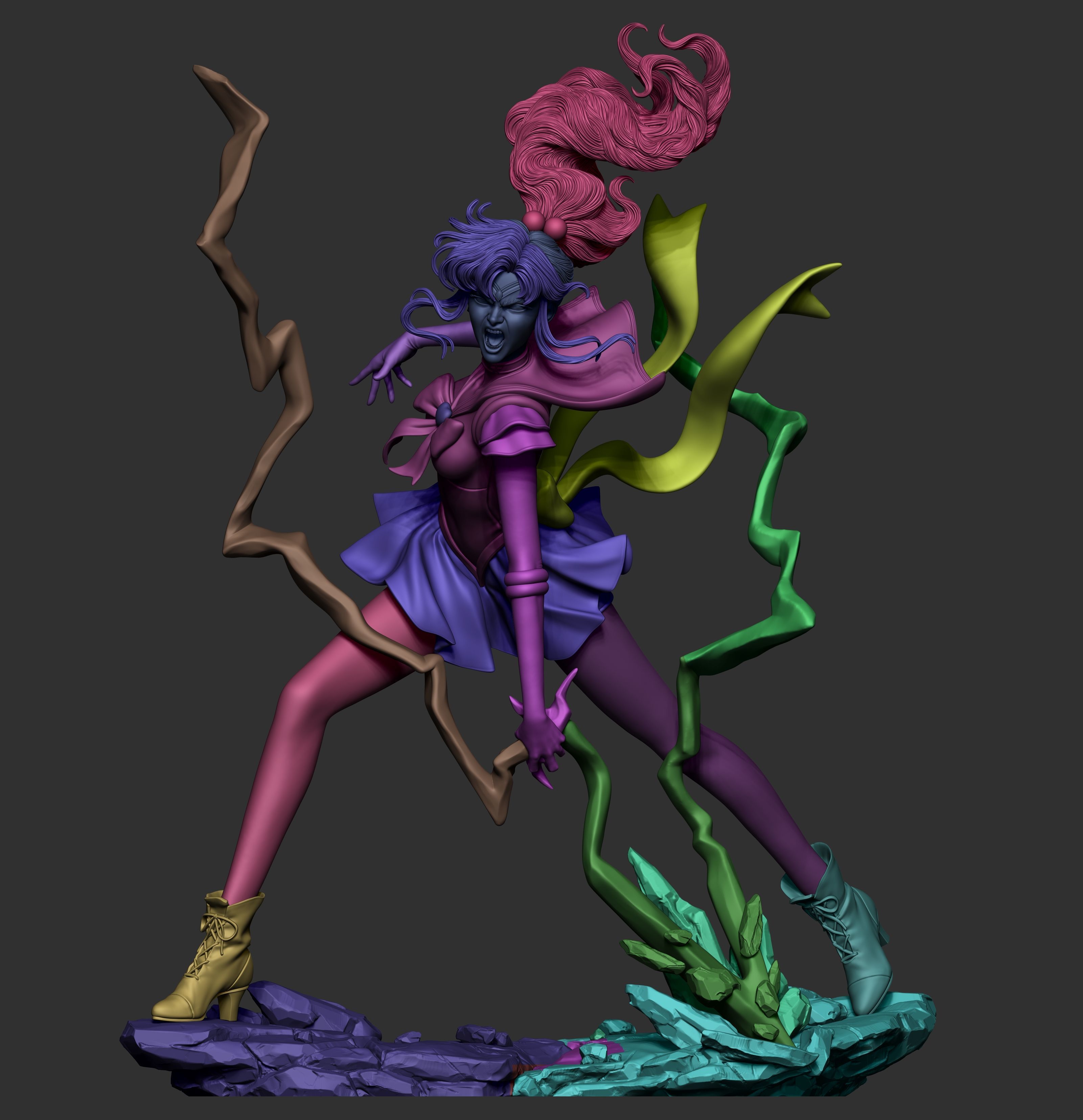 Makoto Kino 3D Print 3D print model_7