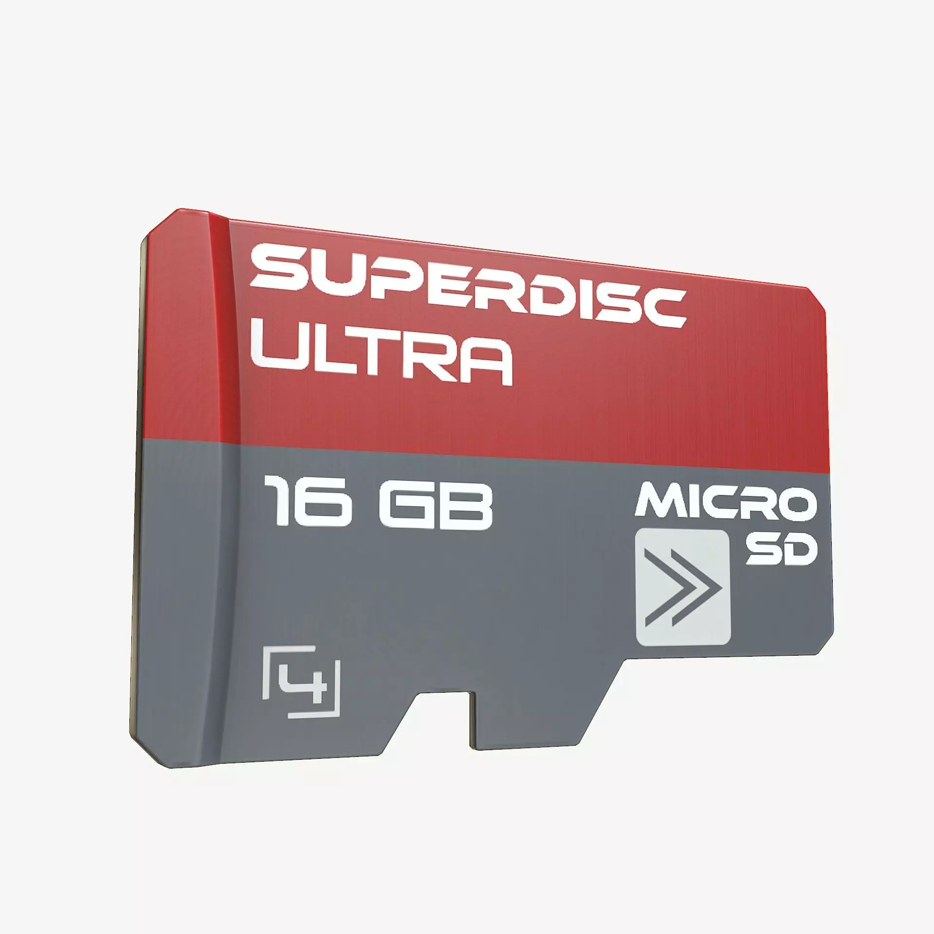 Micro SD Card PBR Low-poly 3D model_0
