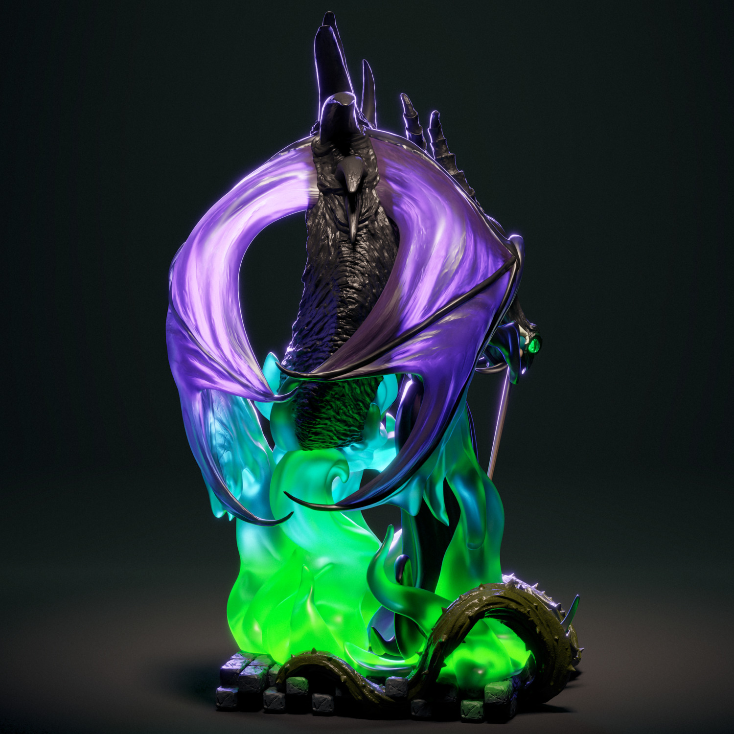 Maleficent 3D Print 3D print model_5
