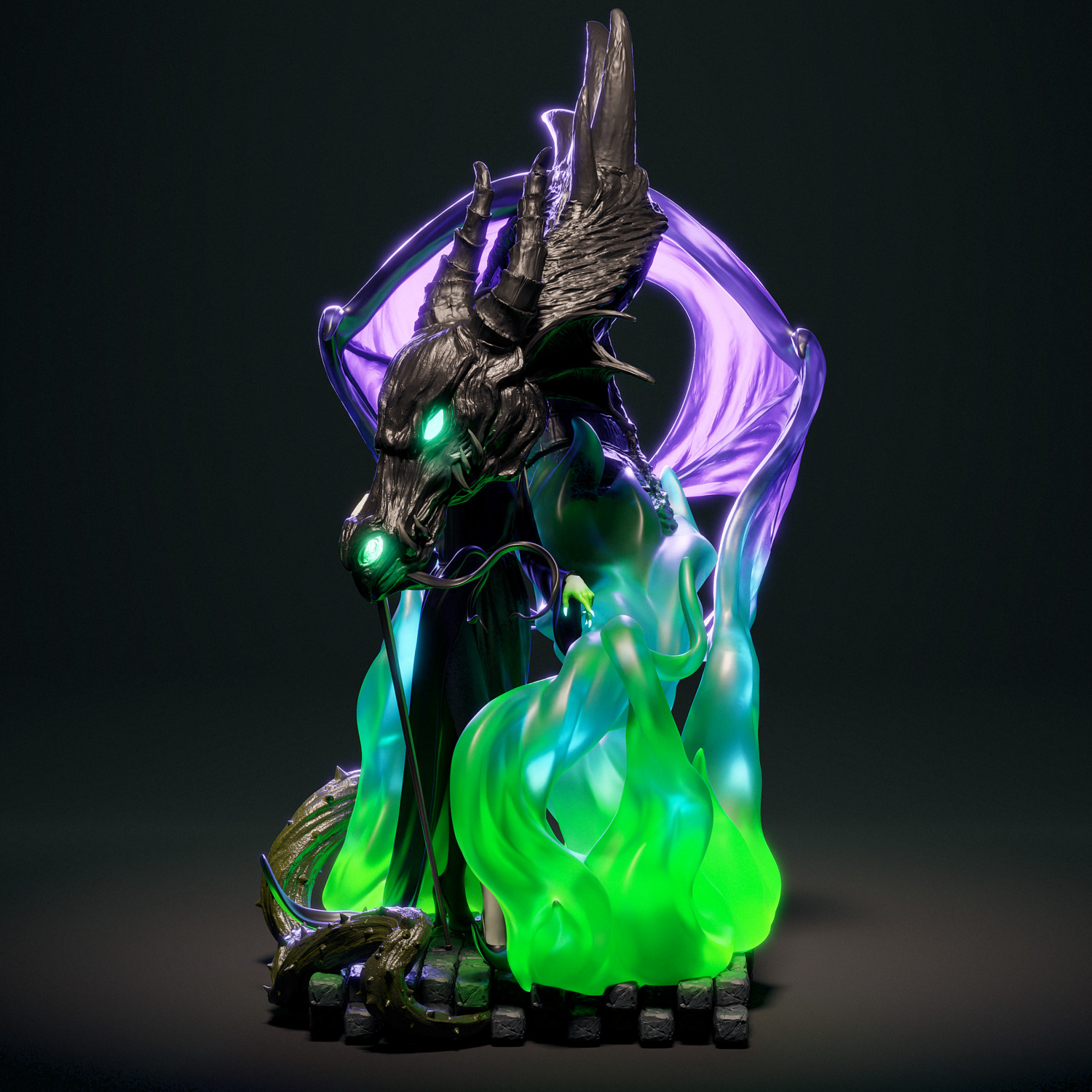 Maleficent 3D Print 3D print model_1