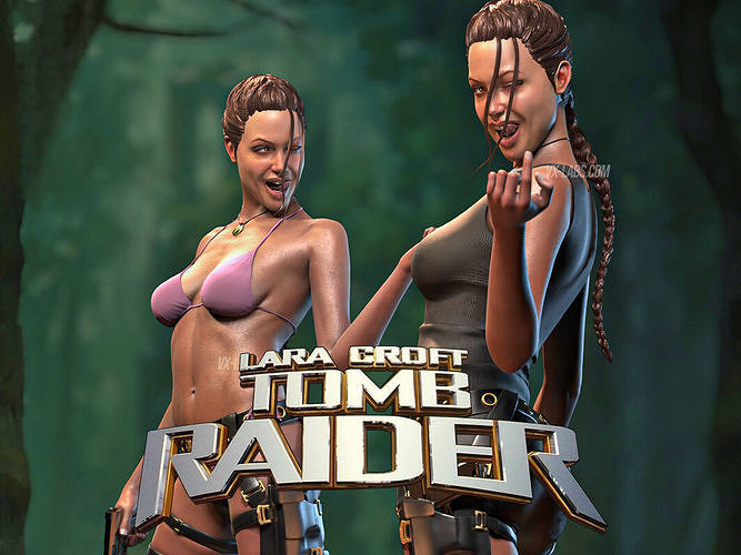 Lara Croft Tomb Raider - Angelina Jolie  3D print model