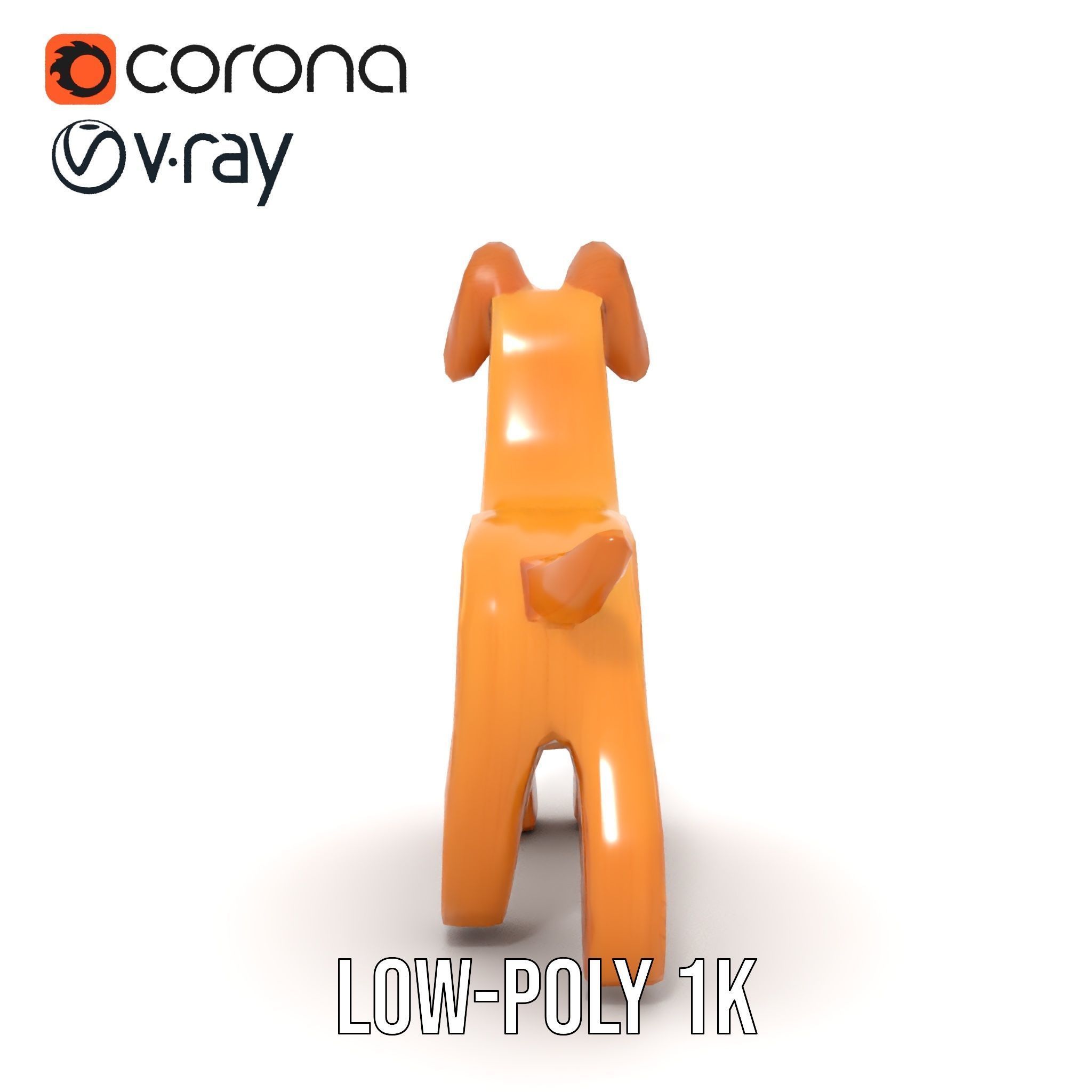 Wooden Dog Toy Model Pack Texture_9