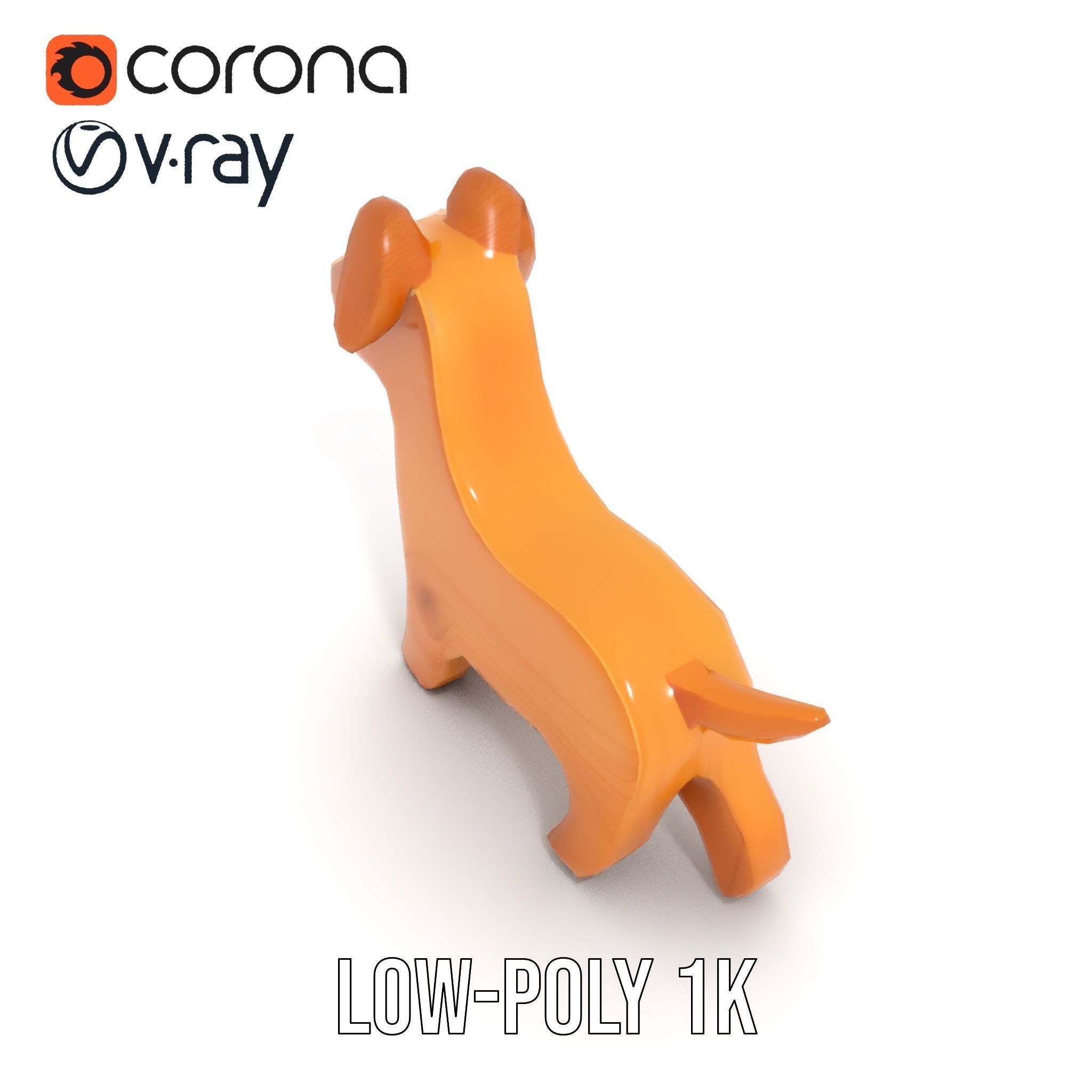 Wooden Dog Toy Model Pack Texture_12