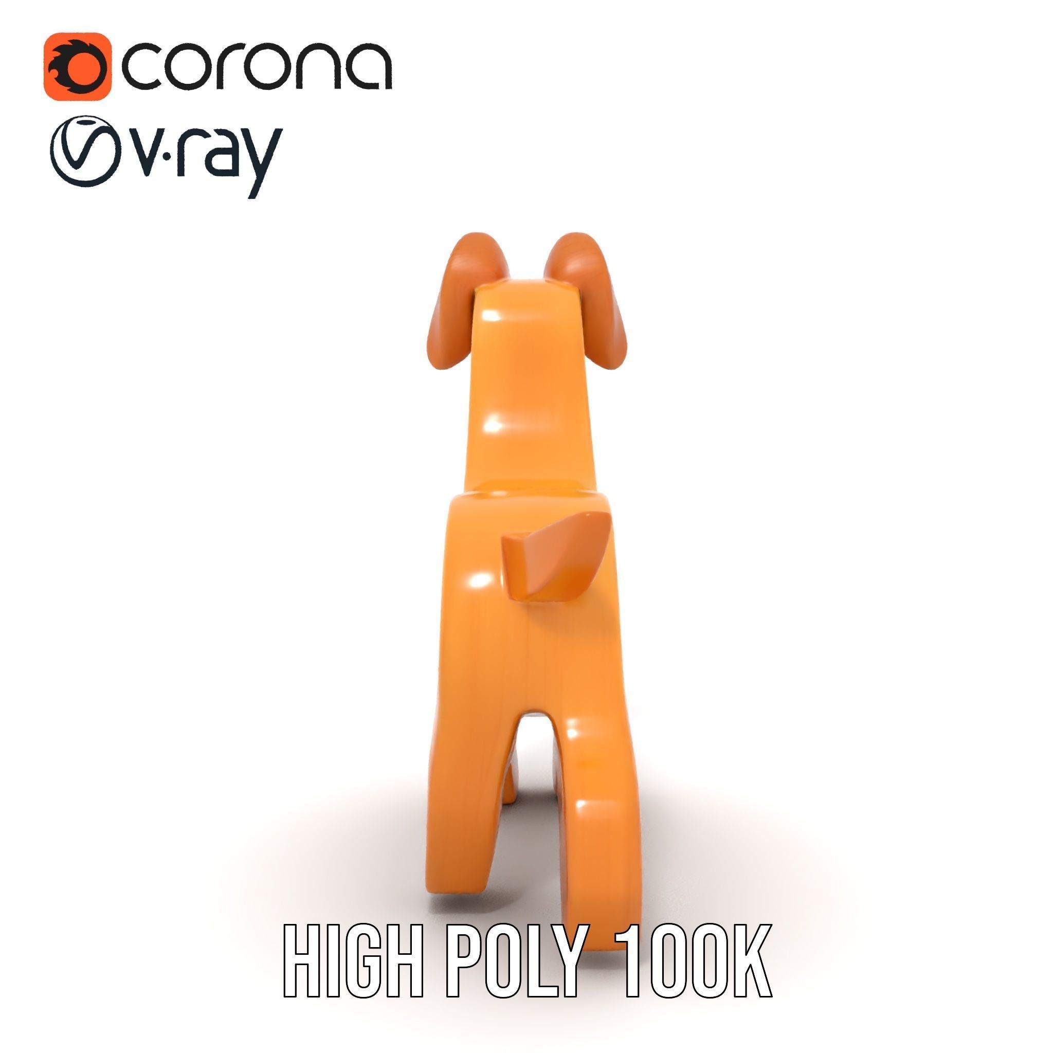 Wooden Dog Toy Model Pack Texture_20