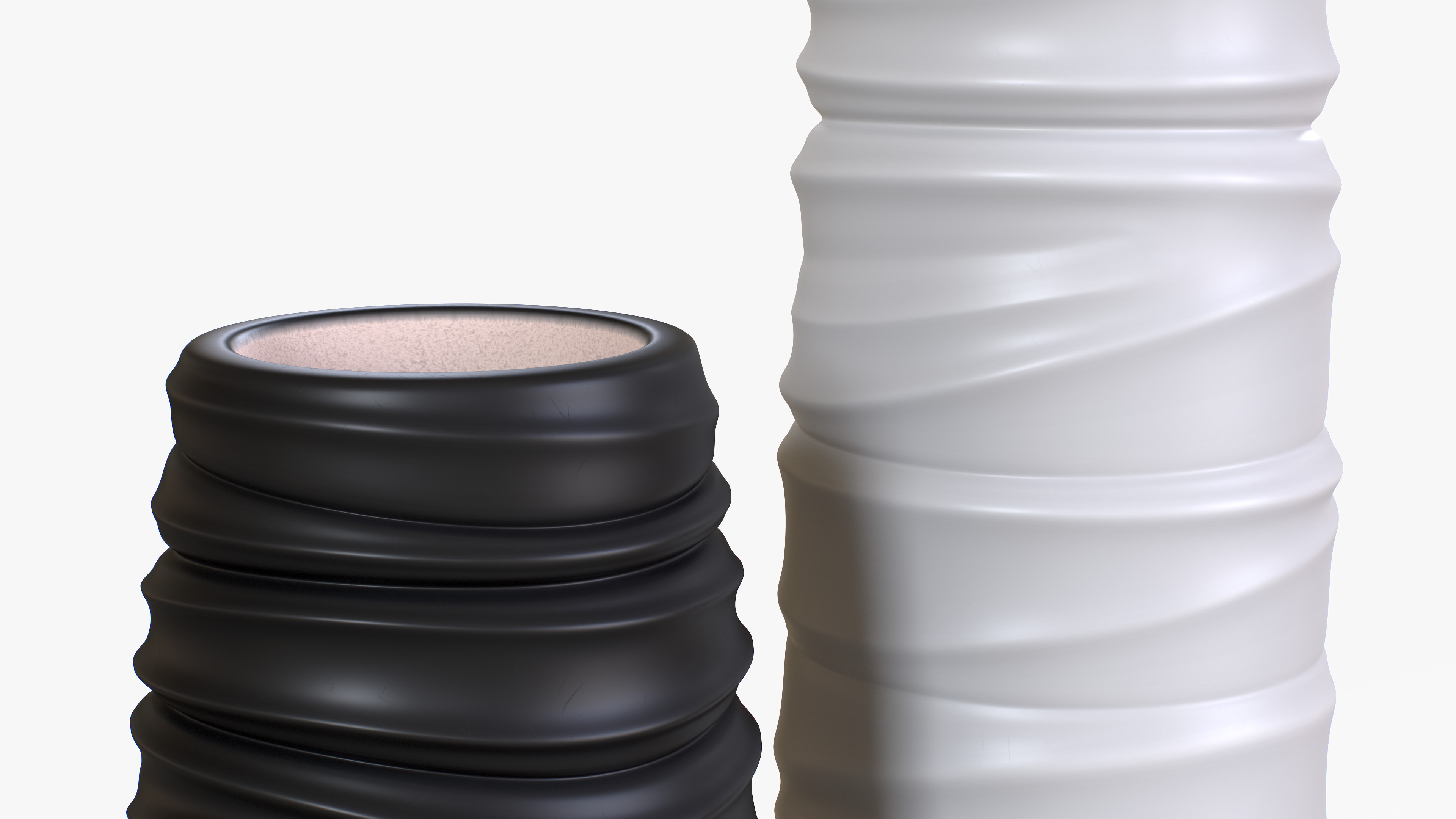 Vases Laurence Low-poly 3D model_3