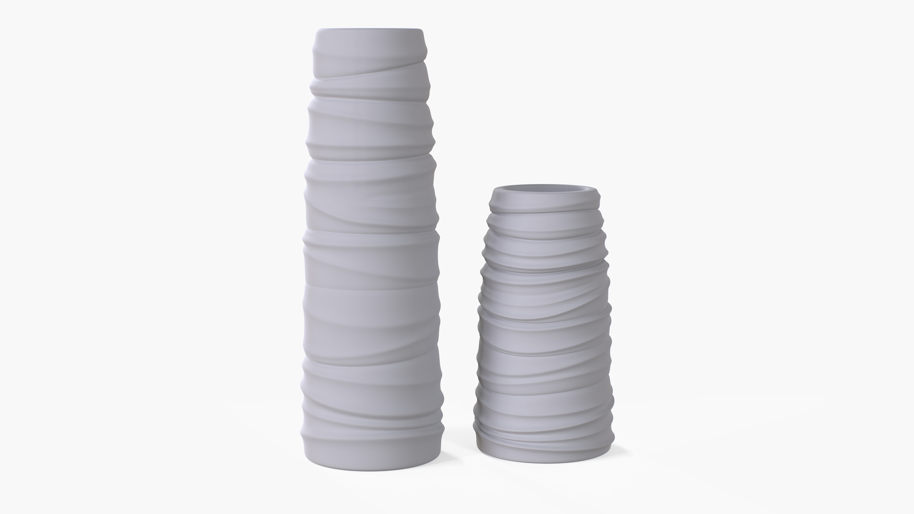Vases Laurence Low-poly 3D model_9