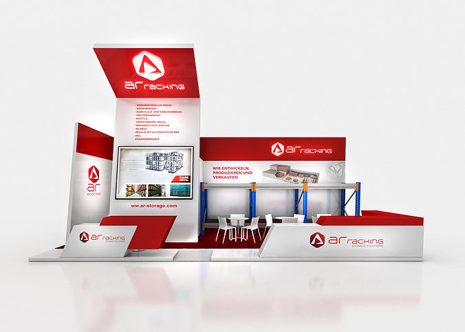 Exhibiton Stand 3D model