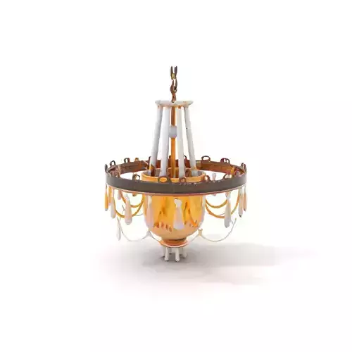 Elegant Crystal Chandelier Model Pack for Interior Design