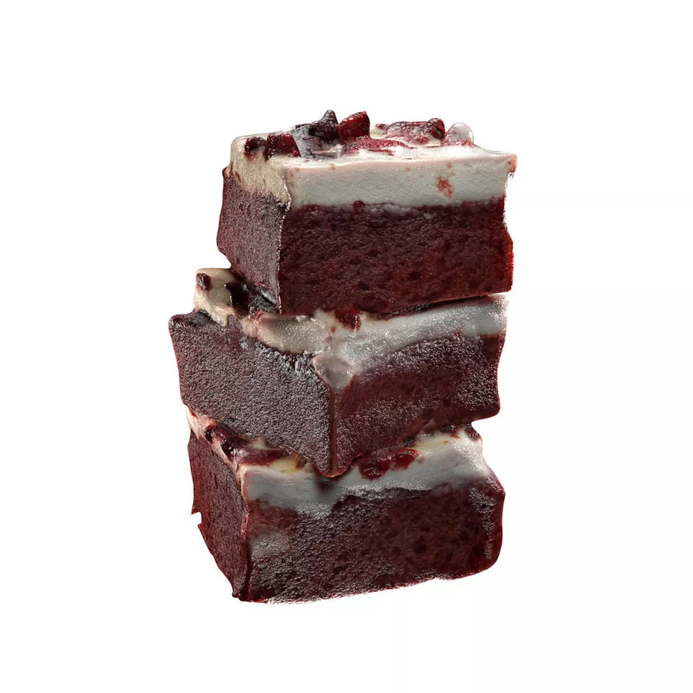 Brownie 8   Low-poly 3D model_0