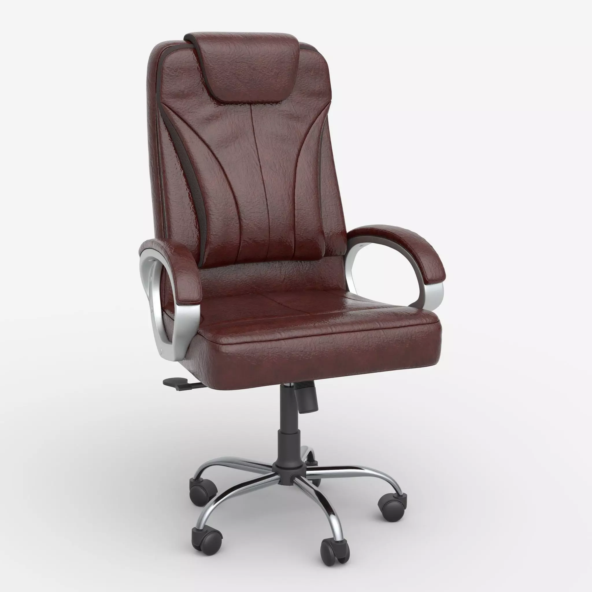 Boss chair 3D model_0