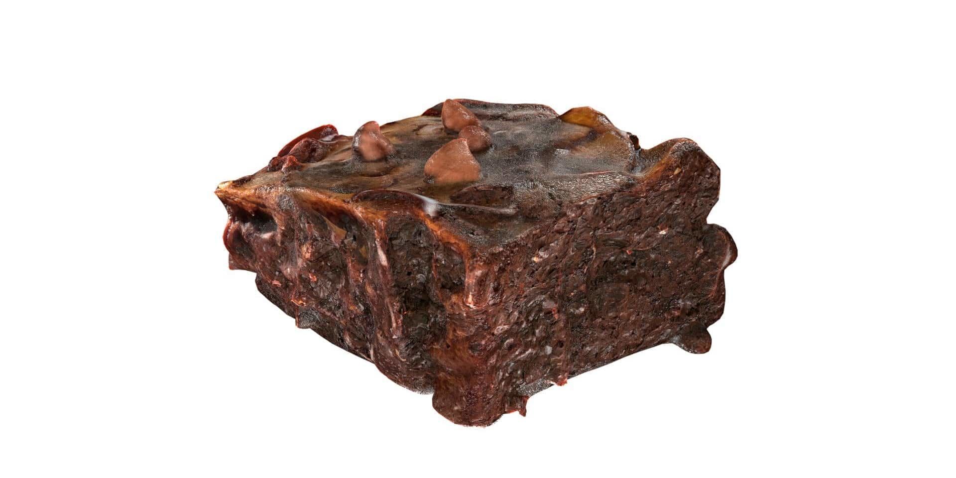 Chocolate Brownie Collection  Low-poly 3D model_6