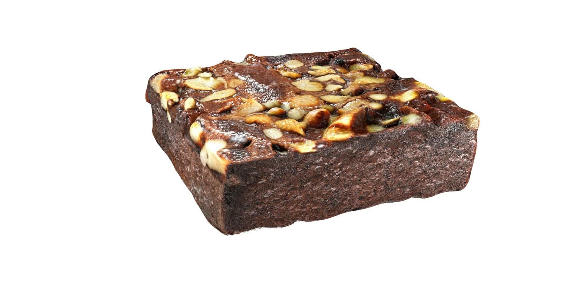 Chocolate Brownie Collection  Low-poly 3D model_10