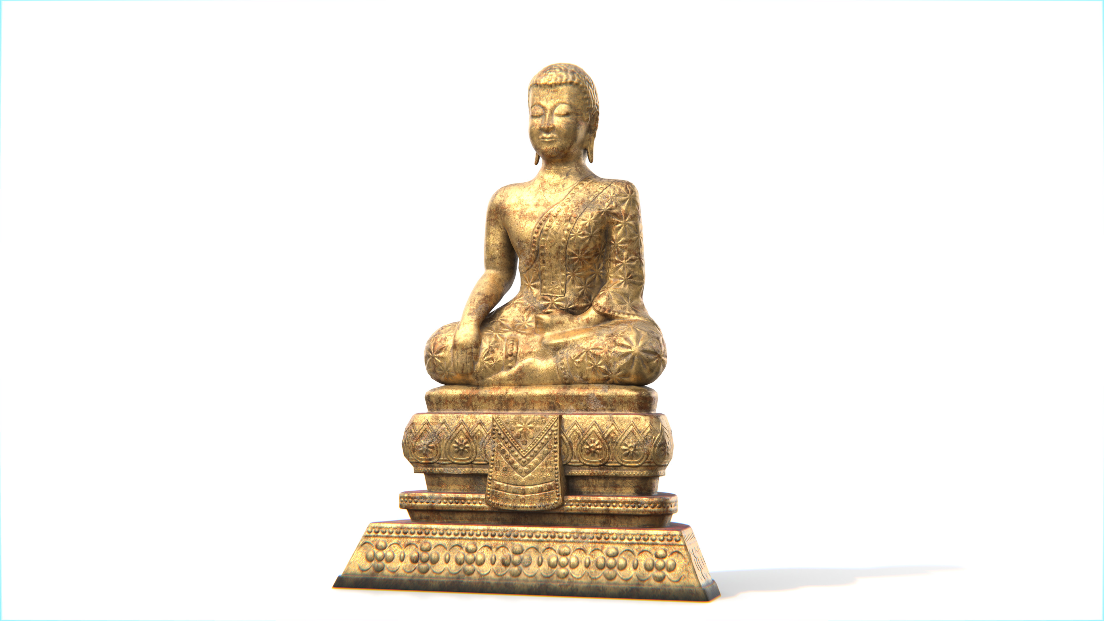Ancient Thai Buddha Statue Collection _4